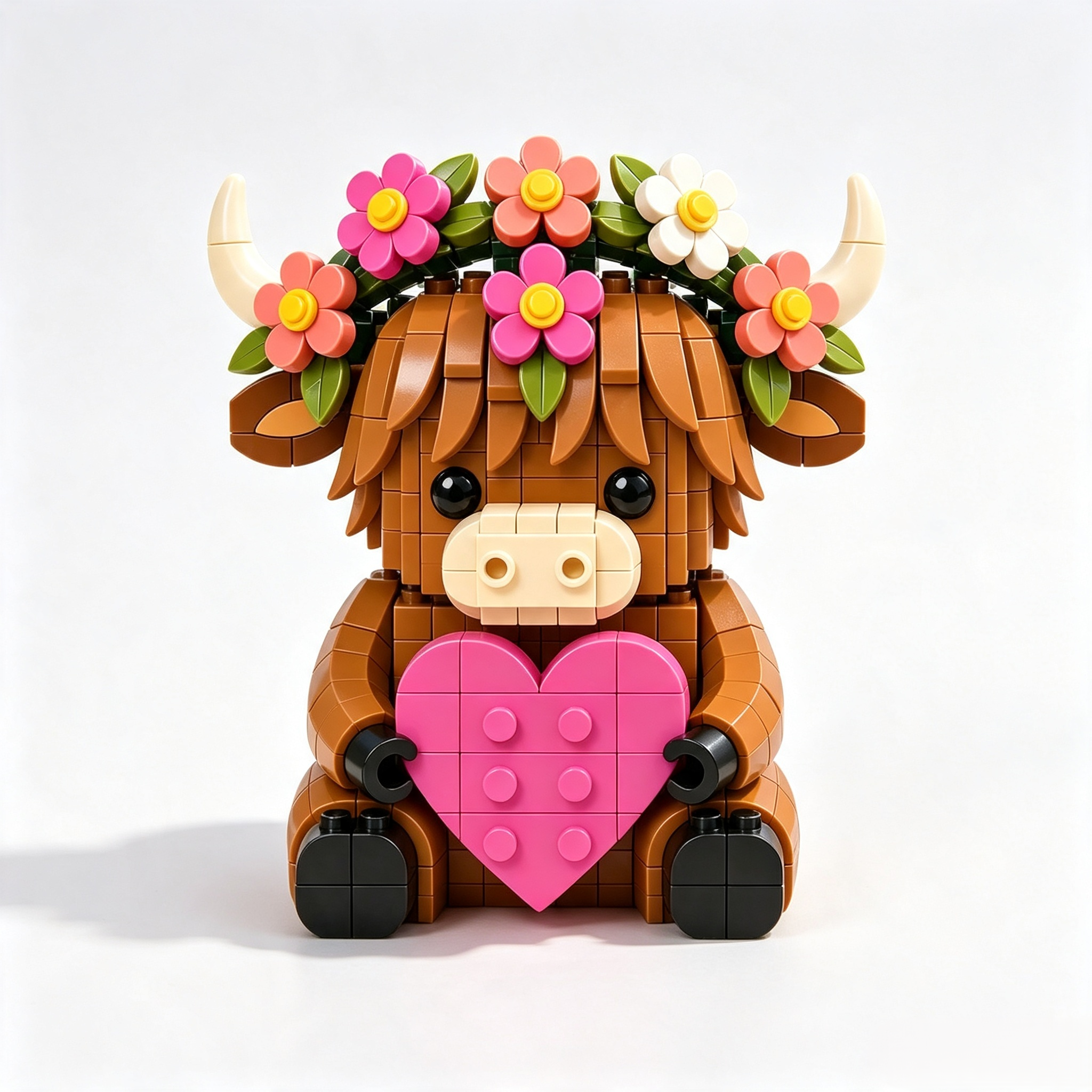 Love-Themed Animal Friends 6-Piece Building Block Set — Limited Edition