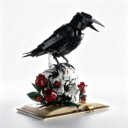 Midnight Rose Gothic Collector’s Building Block Set