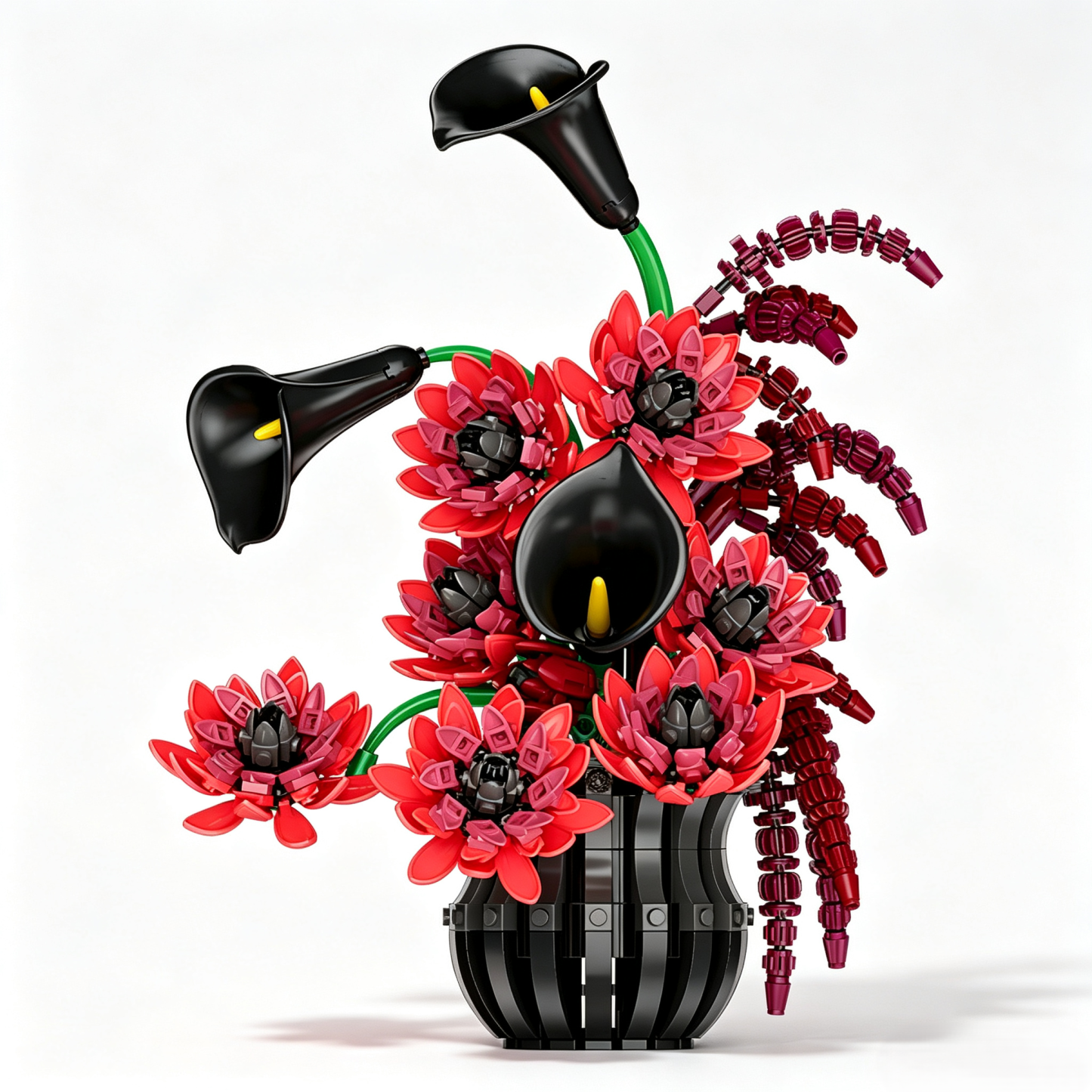 Gothic Calla Lily Building Block Set