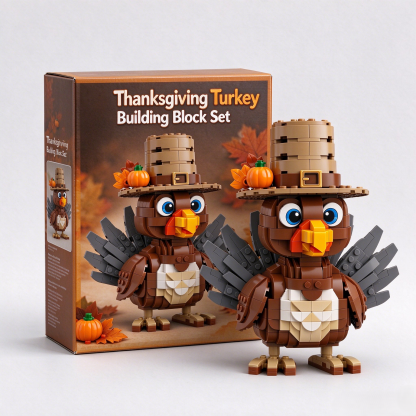 Thanksgiving Turkey Building Block Set