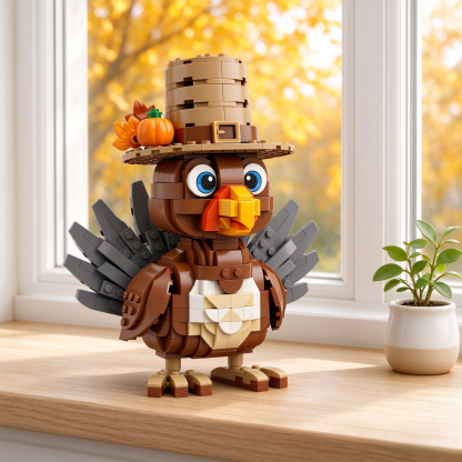 Thanksgiving Turkey Building Block Set