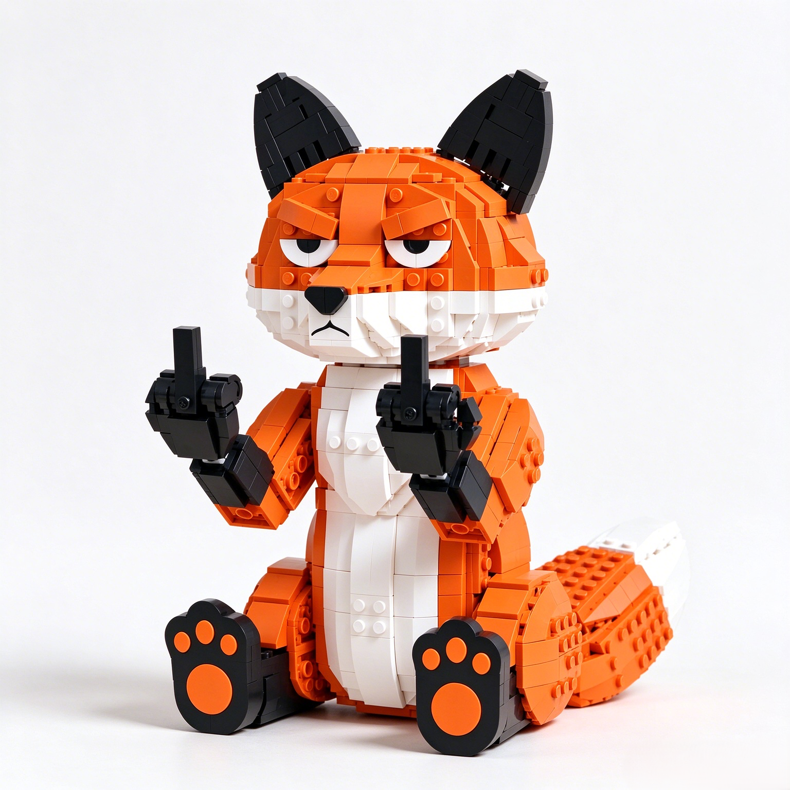 Funny Mood Characters Building Blocks Collection