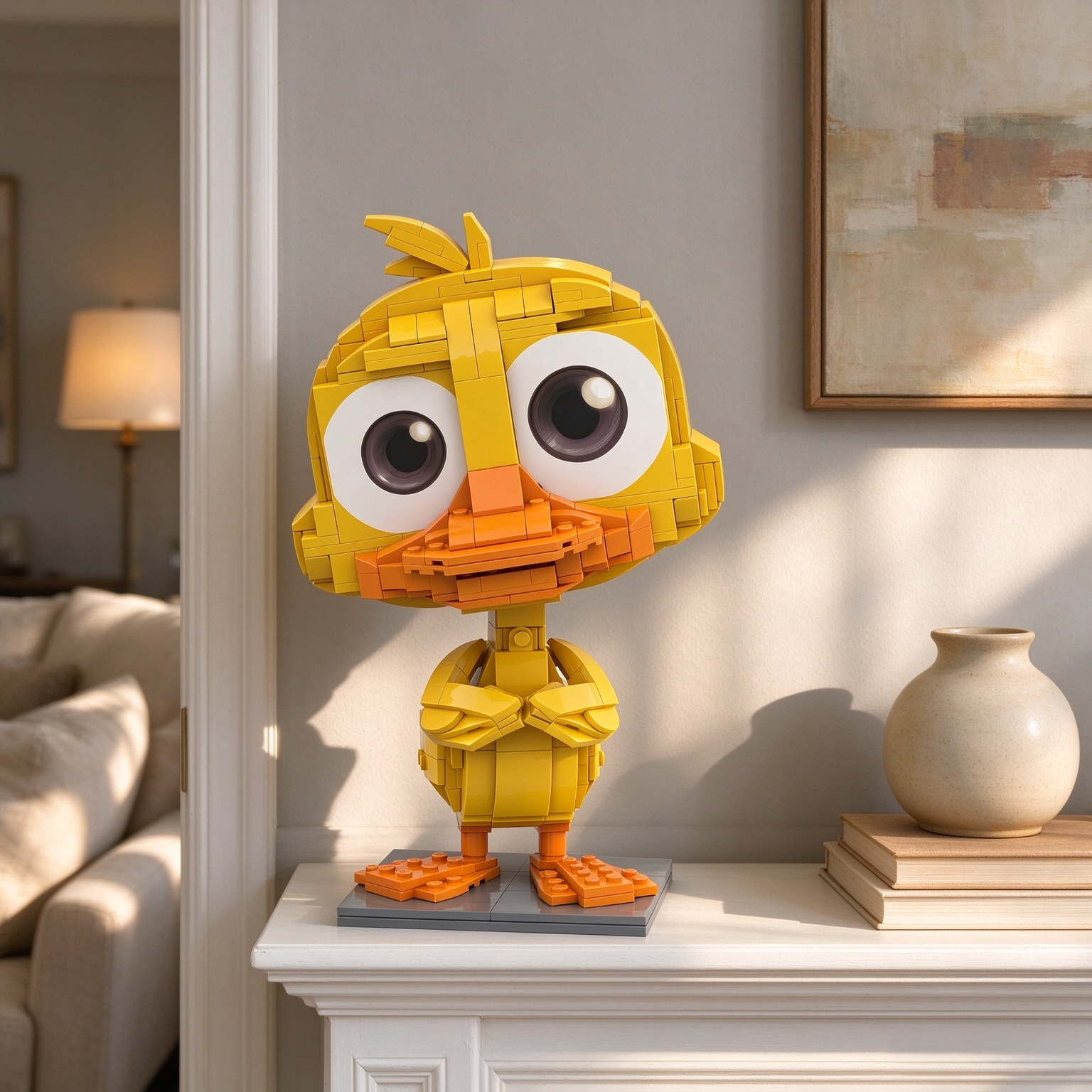 Wide-Eyed Duck Building Block Set