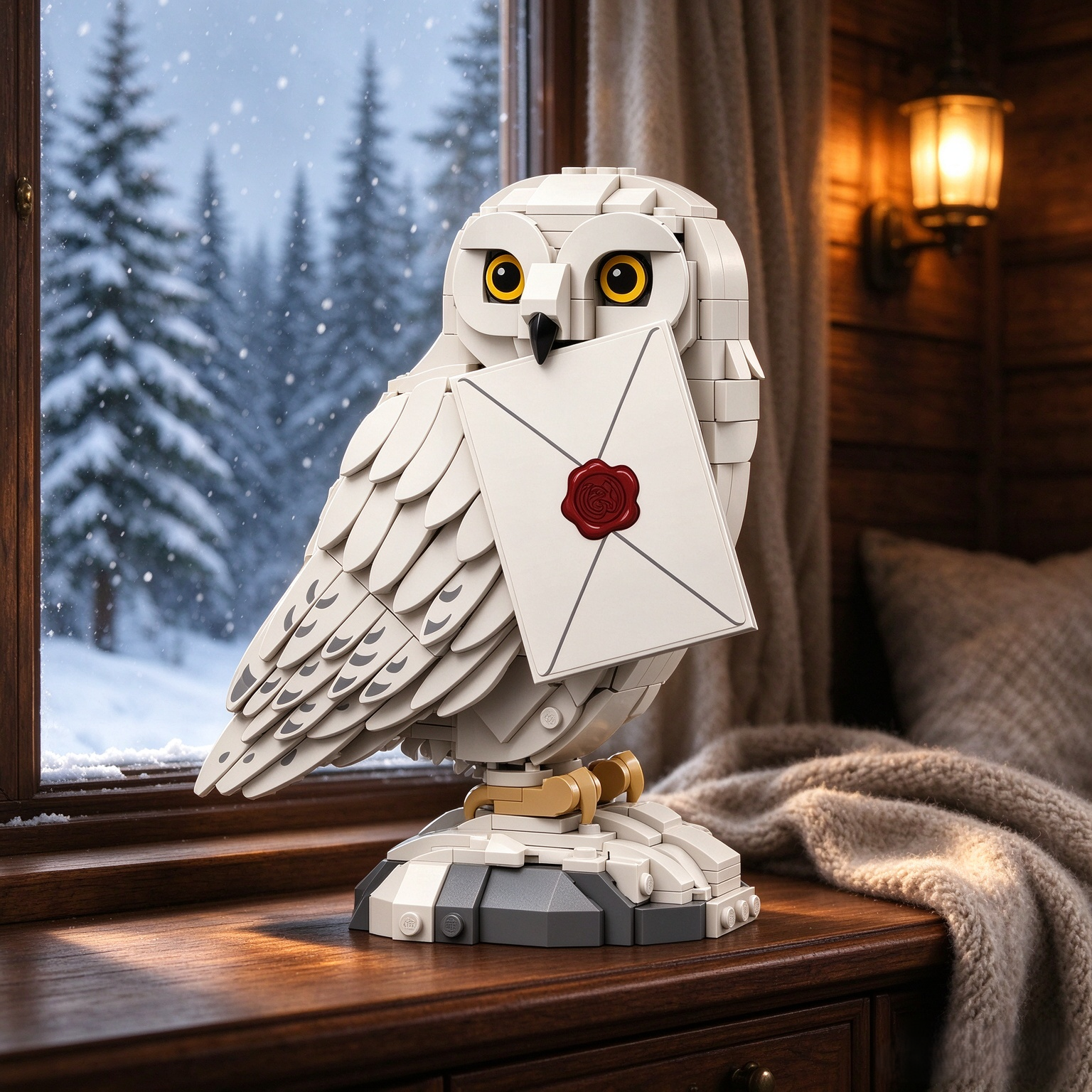 Magic Messenger Snow Owl Building Set - Limited Edition Sale