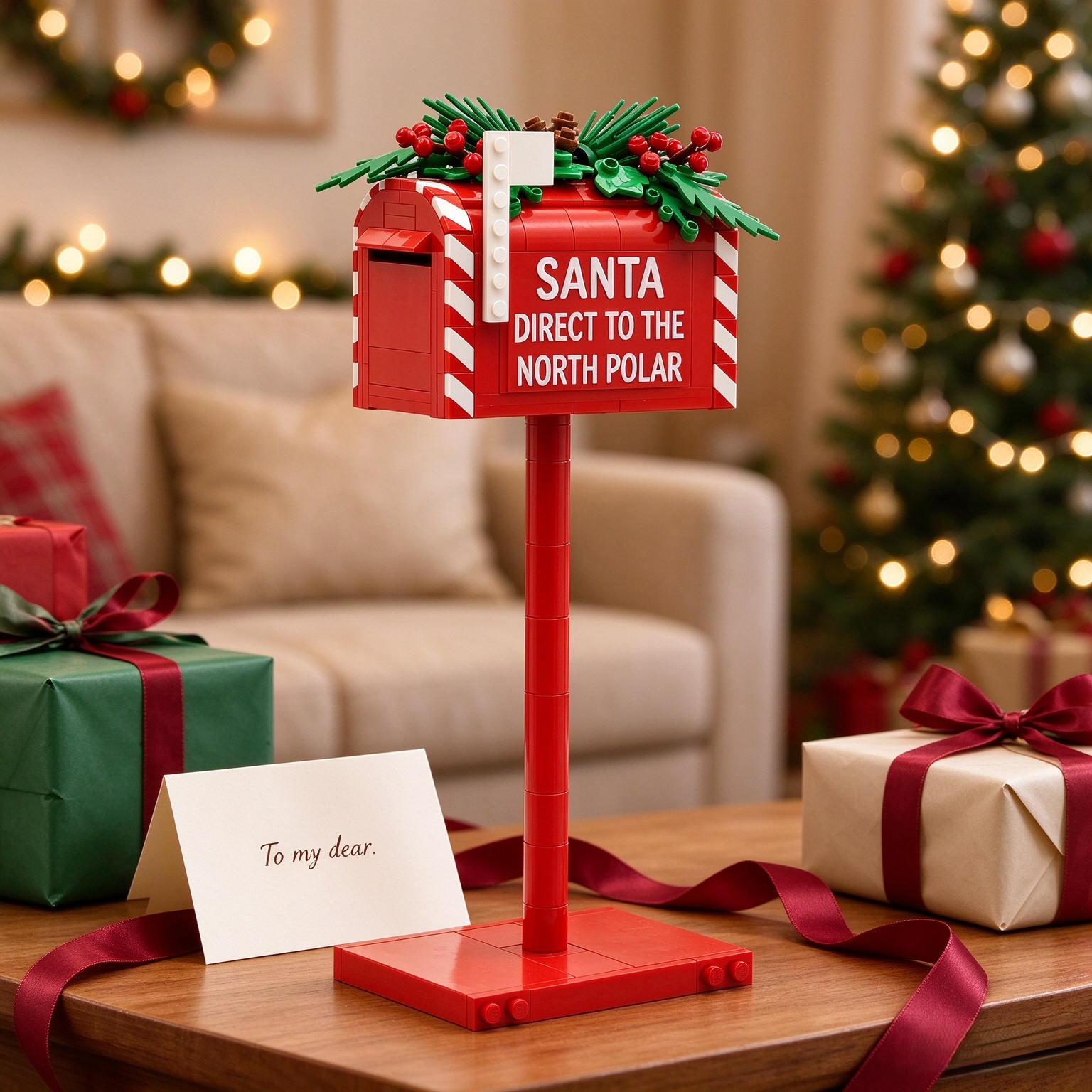 📮Christmas Secret Santa Mailbox Building Block Set-Limited-time sale