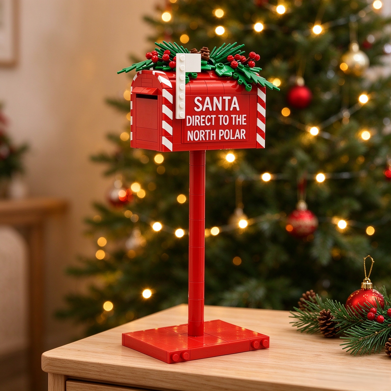 📮Christmas Secret Santa Mailbox Building Block Set-Limited-time sale
