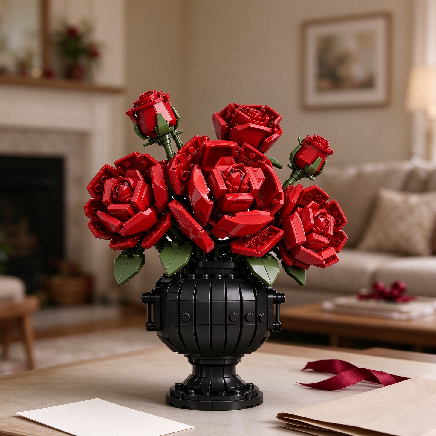 "Endless Love" Rose Building Set