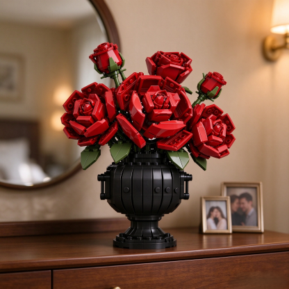 "Endless Love" Rose Building Set