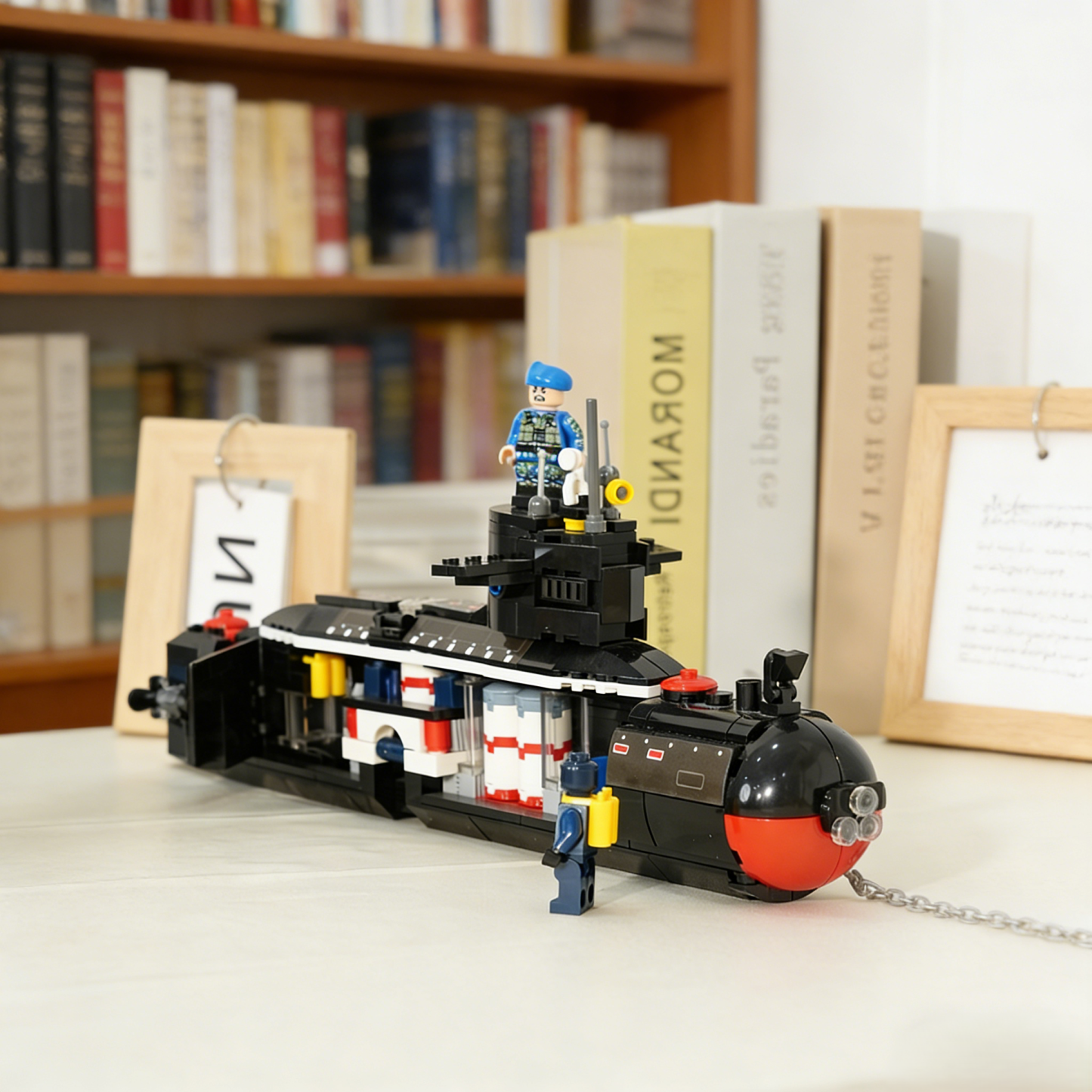 Abyss Explorer Deep Sea Submarine Brick Set 🌊