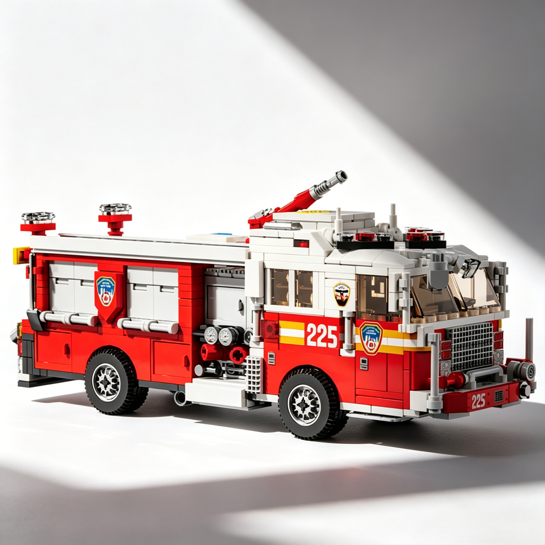 🚨Heroic Fire Rescue Truck Building Set 🚒