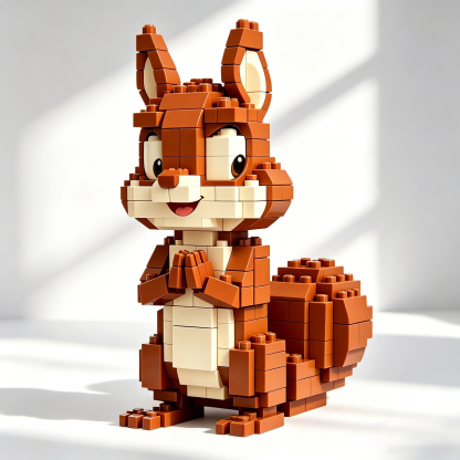 Naughty Squirrel Building Set