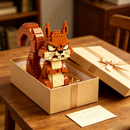 Angry Squirrel Building Set