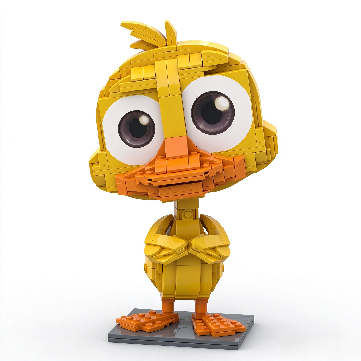 Wide-Eyed Duck Building Block Set