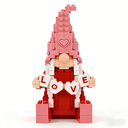 💗 The Love & XOXO Gnome Duo Building Block set