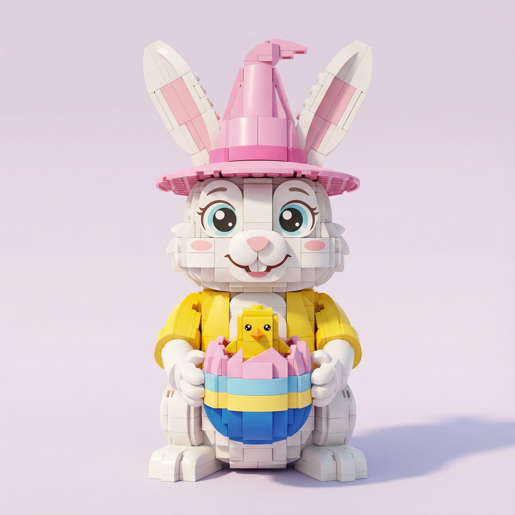 2026 Easter Limited Edition Egg Bunny – Collectible Building Block Set