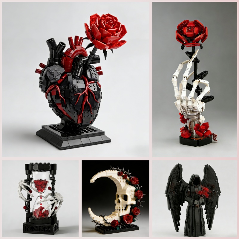 Dark Romance Brick Art Collection-New Year promotion campaign🔥🔥🔥