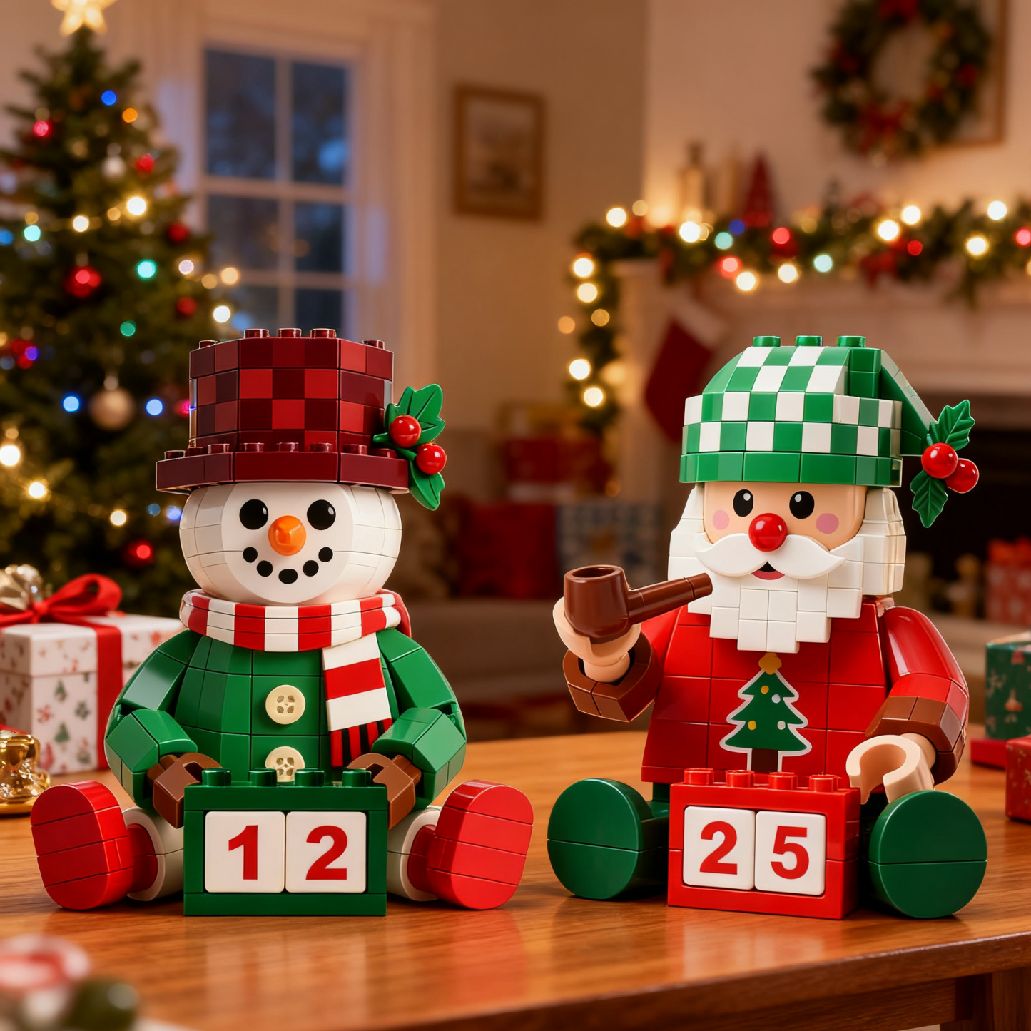 2025 Limited Edition-- Cute Christmas Duo Brick Set🎄