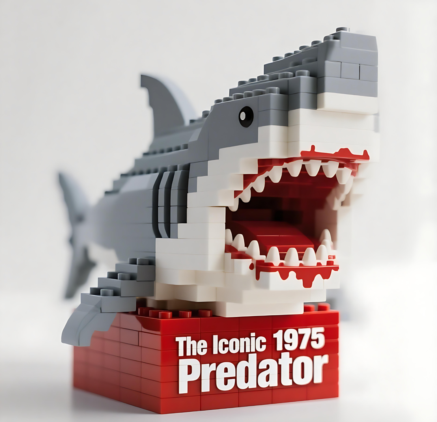 🦈 The Great White Shark Brick Set - 50th Anniversary Tribute​