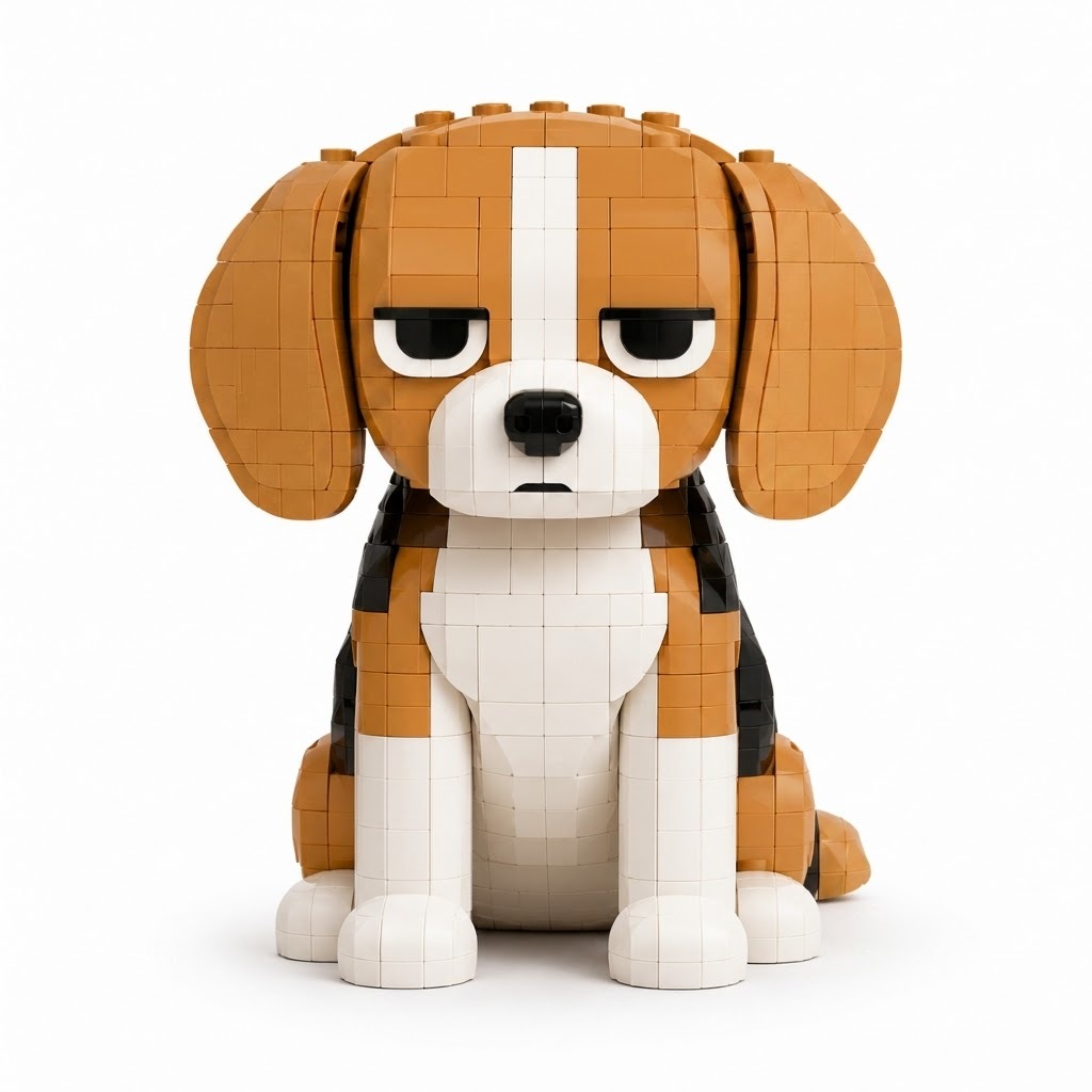  Seriously? Beagle Building Set