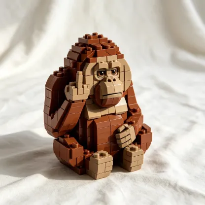 Funny Mood Characters Building Blocks Collection