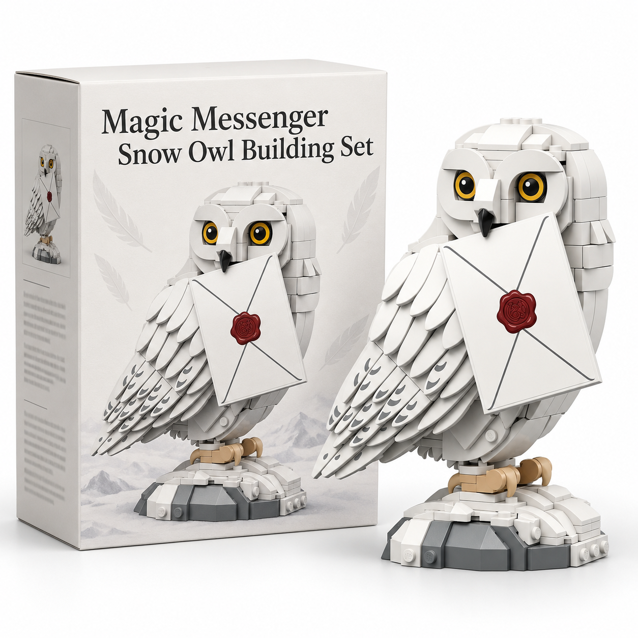 Magic Messenger Snow Owl Building Set - Limited Edition Sale