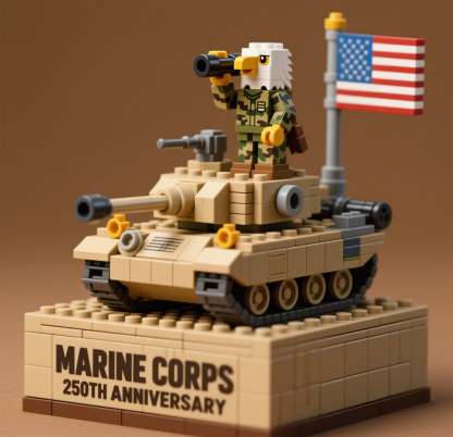 Navy 250th Anniversary Brick Set - Veterans Day Special Edition​
