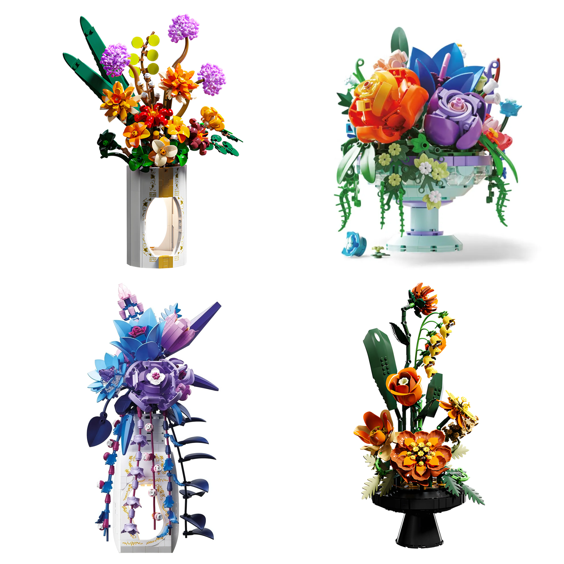 🌸 A Gift That Never Fades — Mother’s Day Limited Edition Brick Bouquet