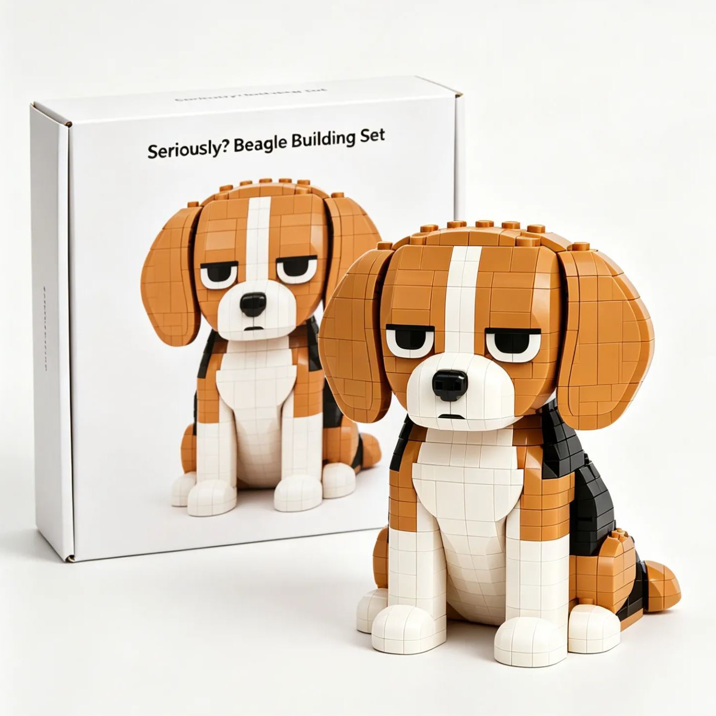  Seriously? Beagle Building Set