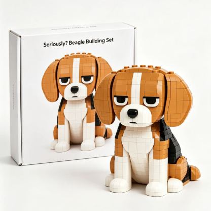  Seriously? Beagle Building Set