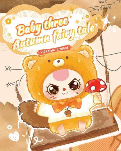 Baby Three-Autumn Fairy Tale Plush Blind Box（Babythree Official）