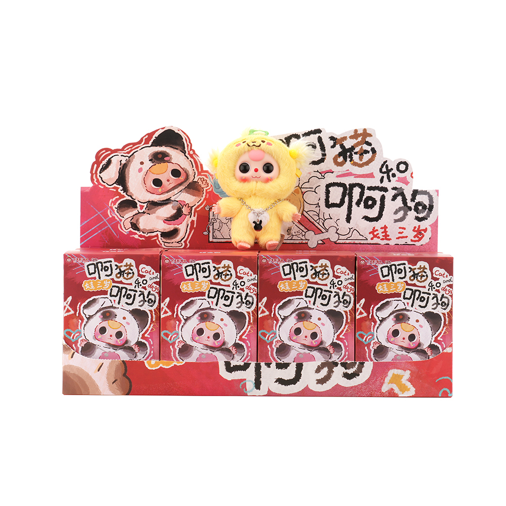 Baby Three - Cat & Dog Plush Blind Box（Babythree Official）