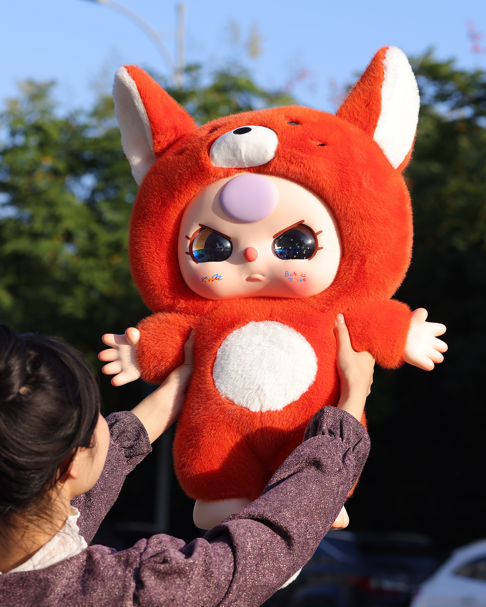 babythree 1000% キツネ Baby Three 1000% Big Plush Animal Series Lucky Bag