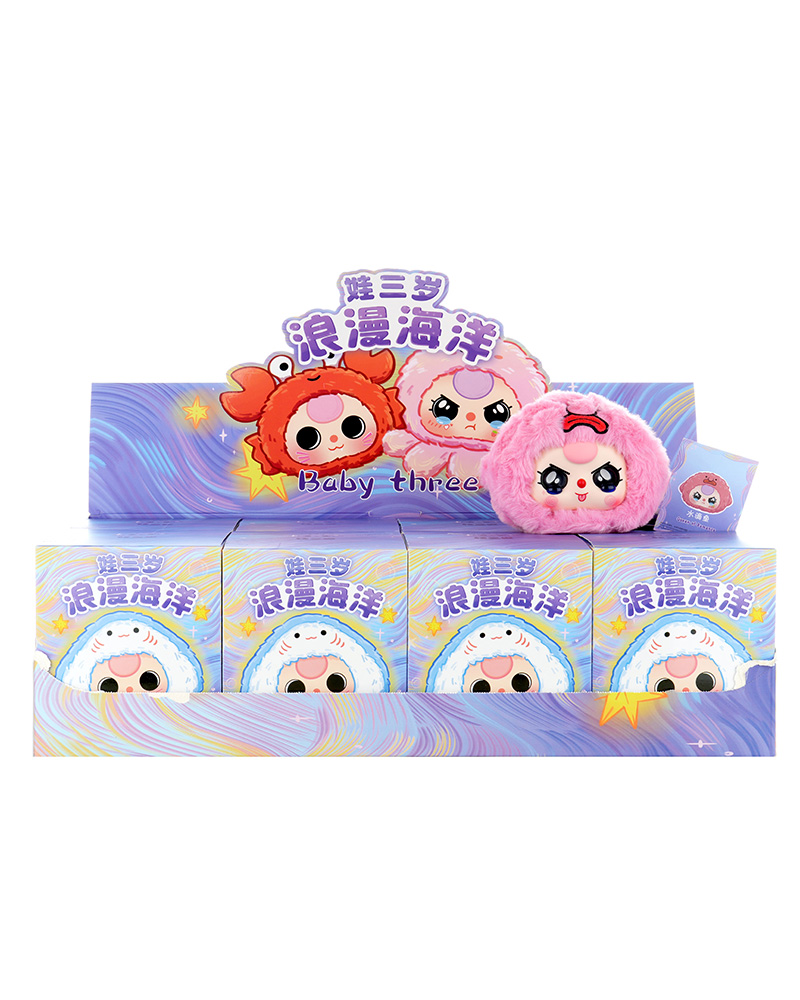 Baby Three Romantic Ocean Plush Series Blind Box（Babythree