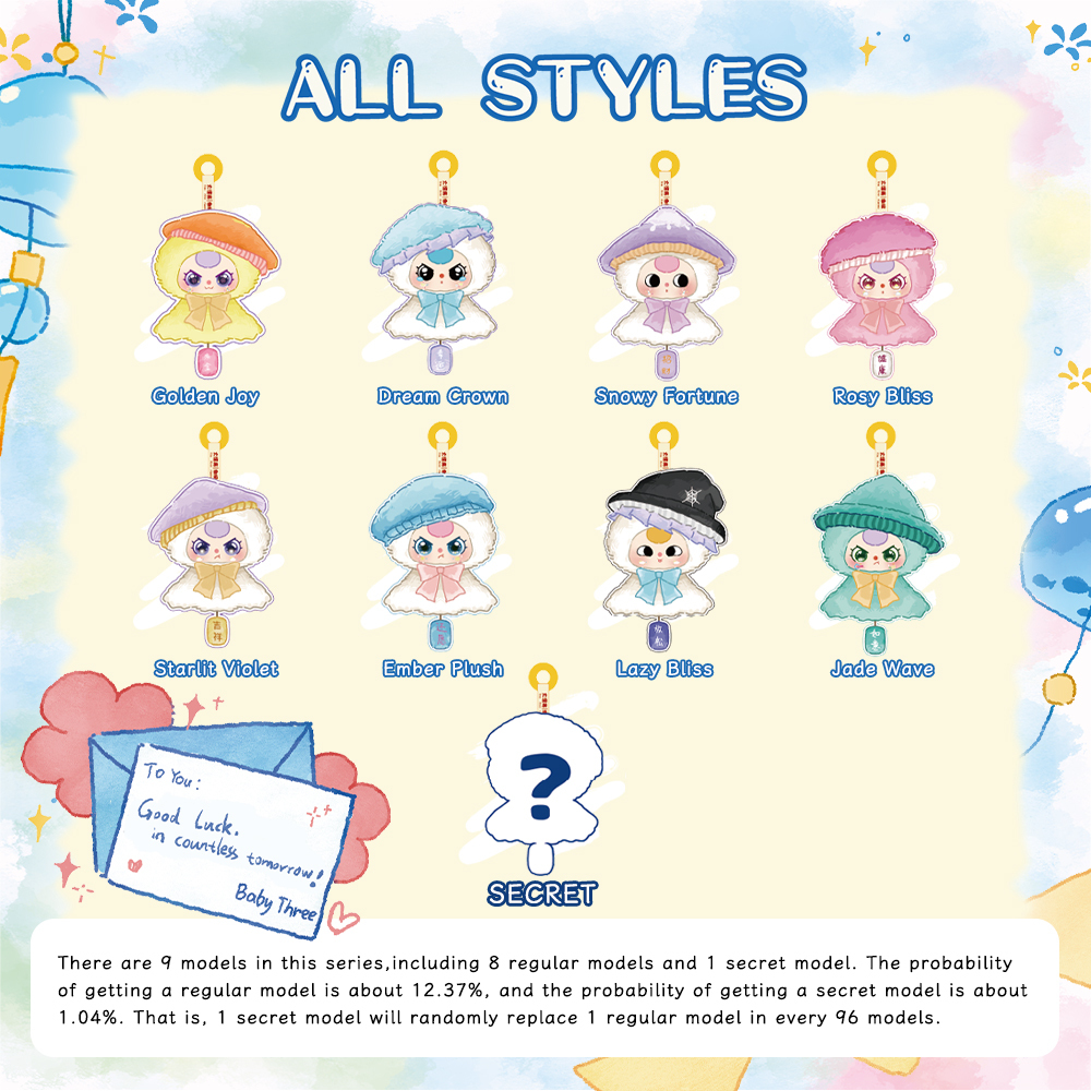 Baby Three - Sunny Baby Plush Limited Edition Plush Blind Box（Babythree Official）