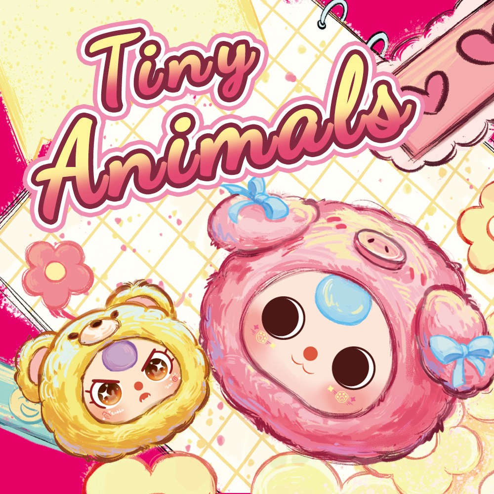 Baby Three - Tiny Animal Plush Blind Box（Babythree Official）