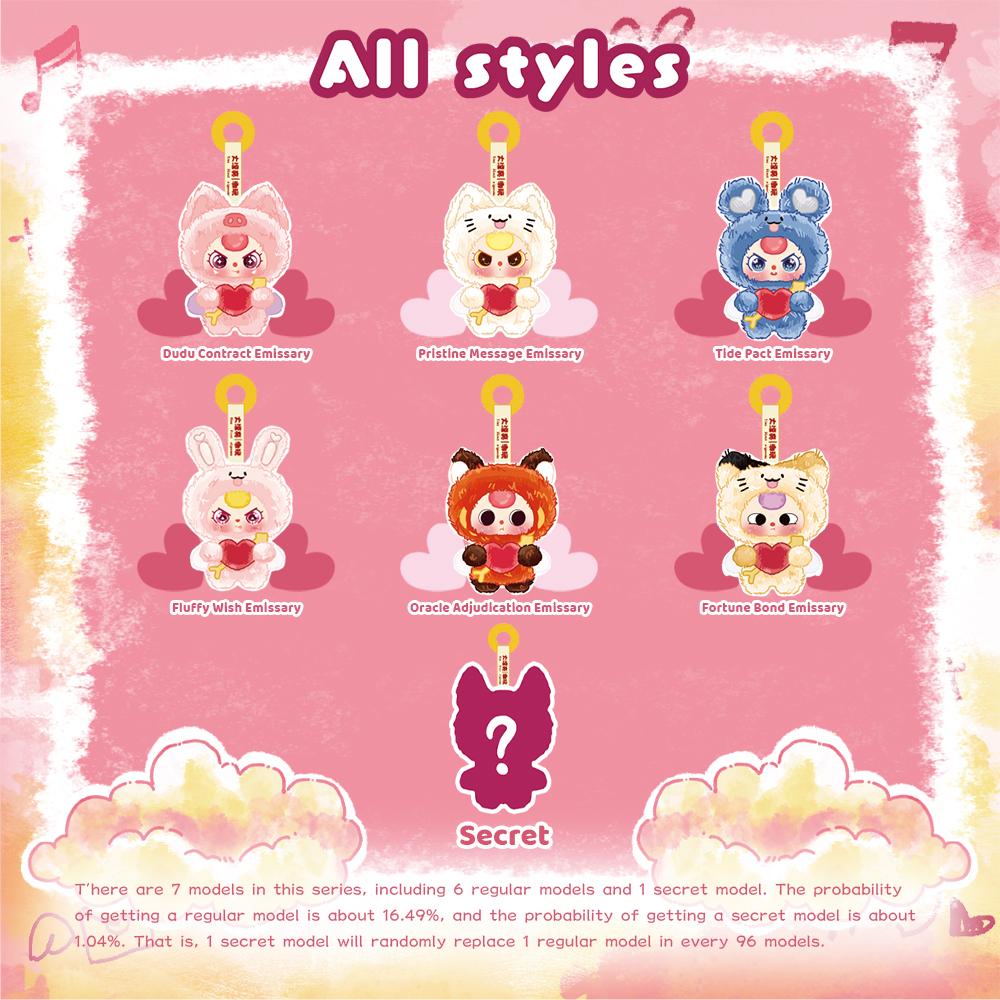 Baby Three - Baby Three - Cupid Plush Blind Box（Babythree Official）