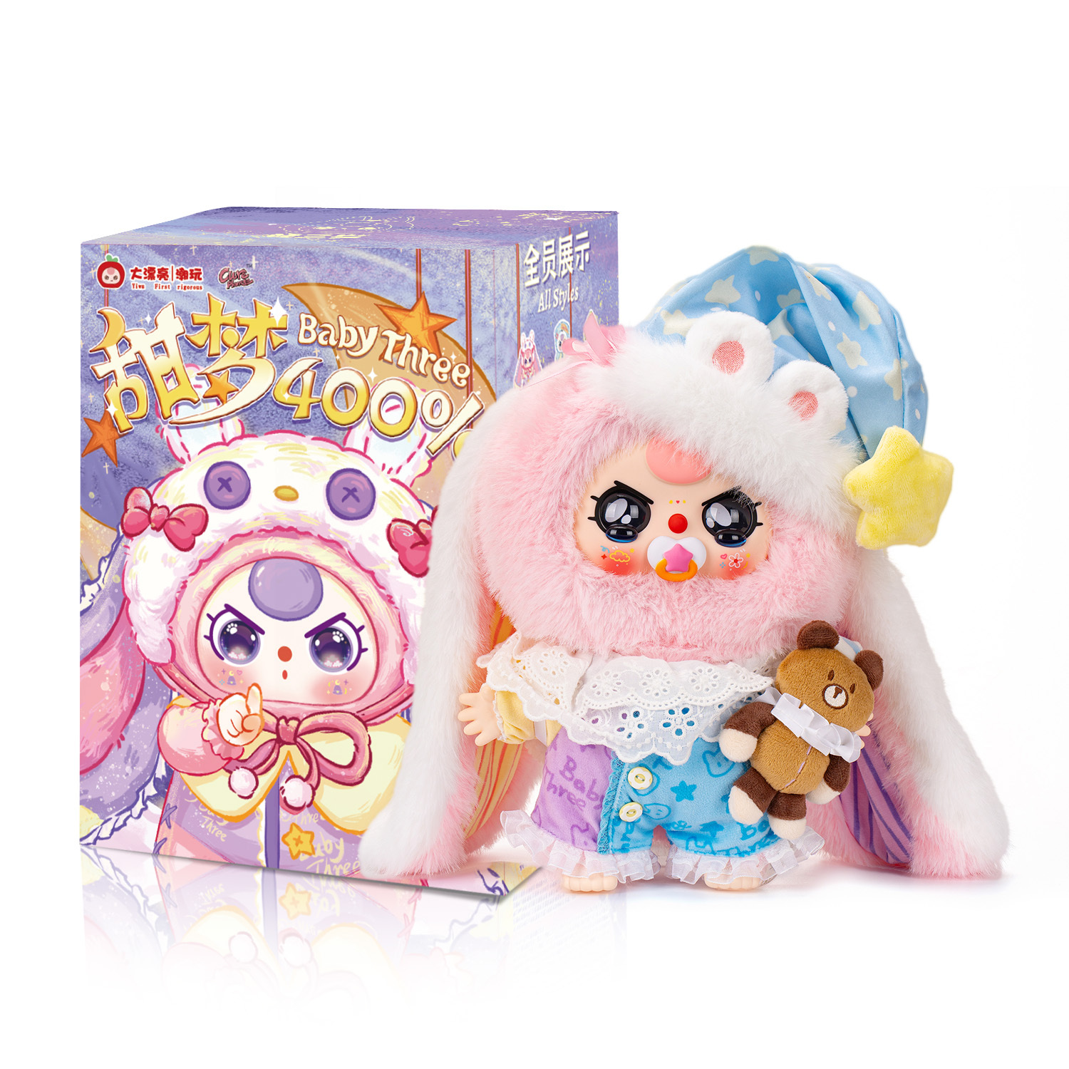 Baby Three - Baby Three - Sweet Dream 400% Plush Blind Box（Babythree Official）