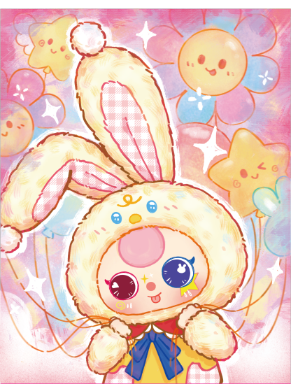 Baby Three 400% Big Plush Animal Series Blind Box V2（Babythree Official）