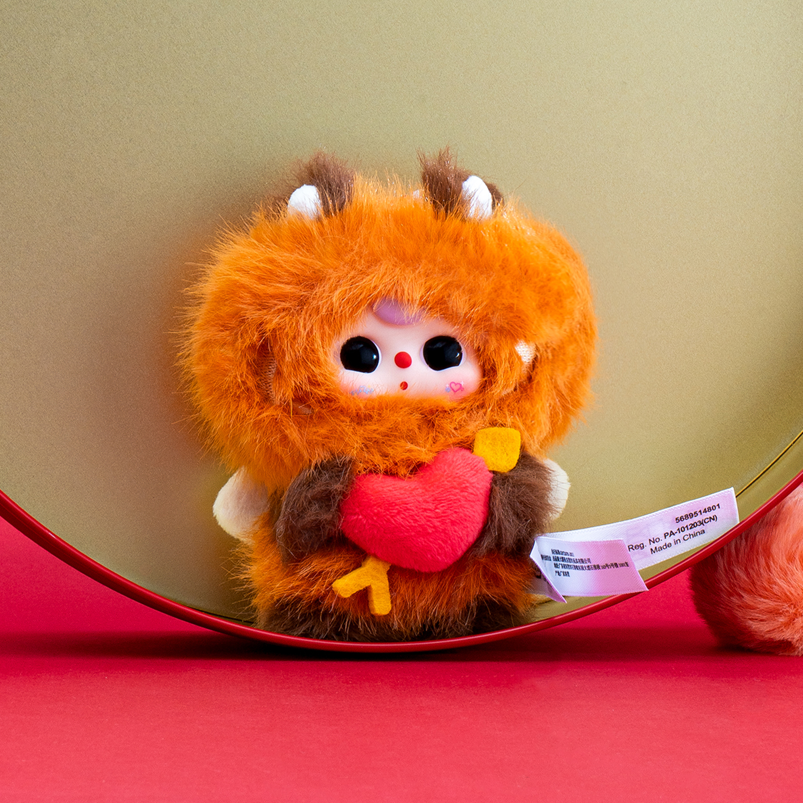 Baby Three Cupid Series Plush Blind Box front view collectible plush toy