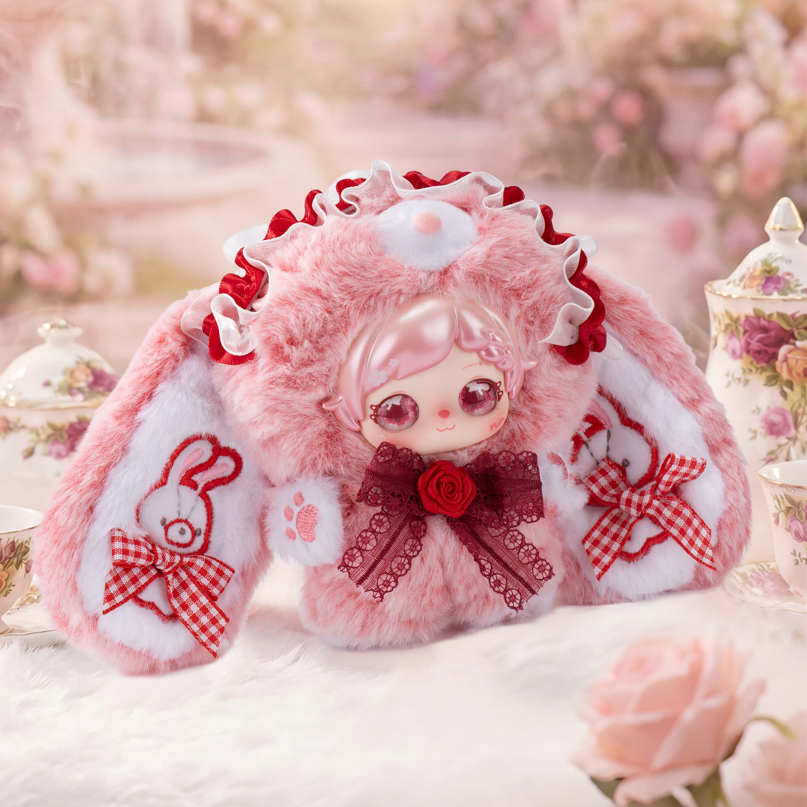 Pixie Zoey Love Confession Bunny Series Plush Blind Box front view collectible plush toy