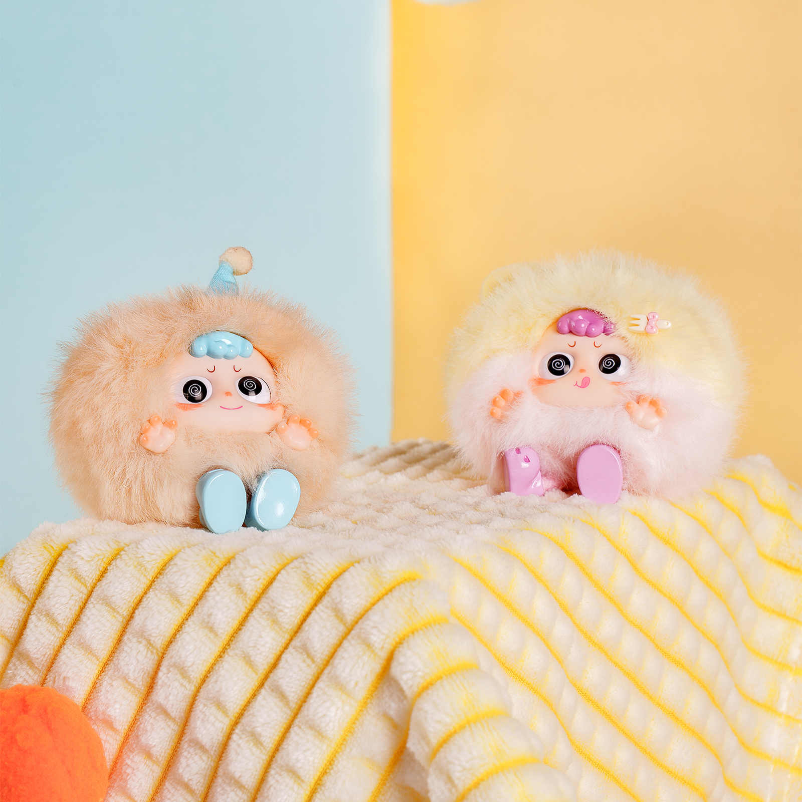 Heyme Dear Little Mischief Plush Blind Box soft plush texture close-up