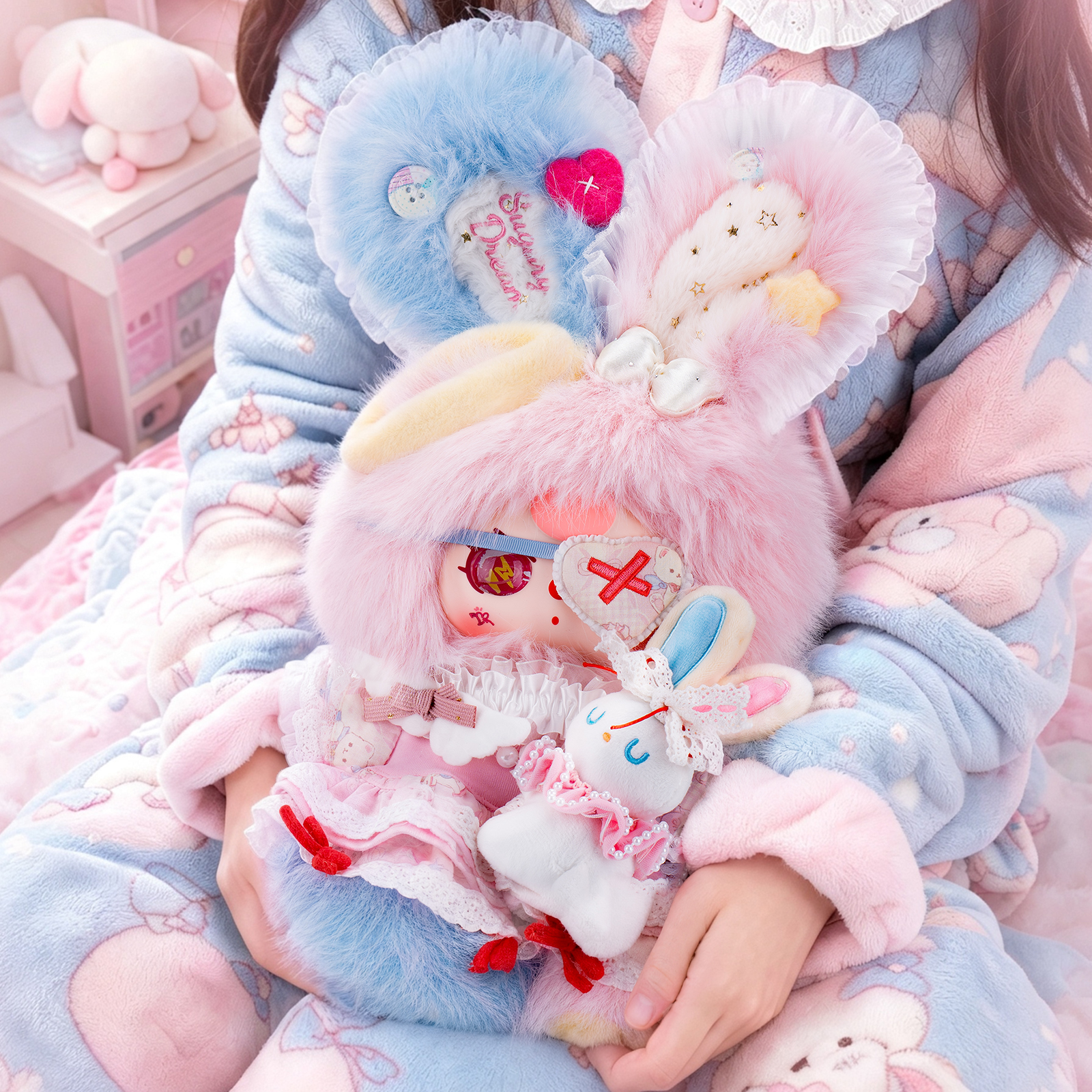 Baby Three - Moonlight Slumber 400% Plush Blind Box