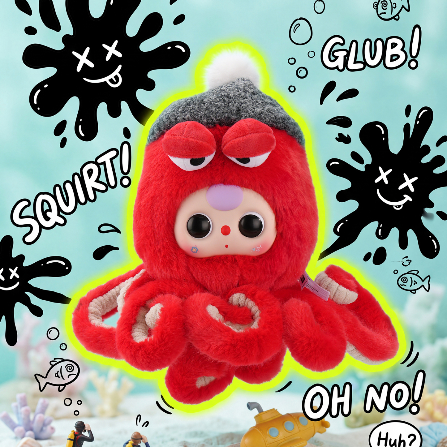 Baby Three - Quack Quack Fun 400% Series Plush Figure