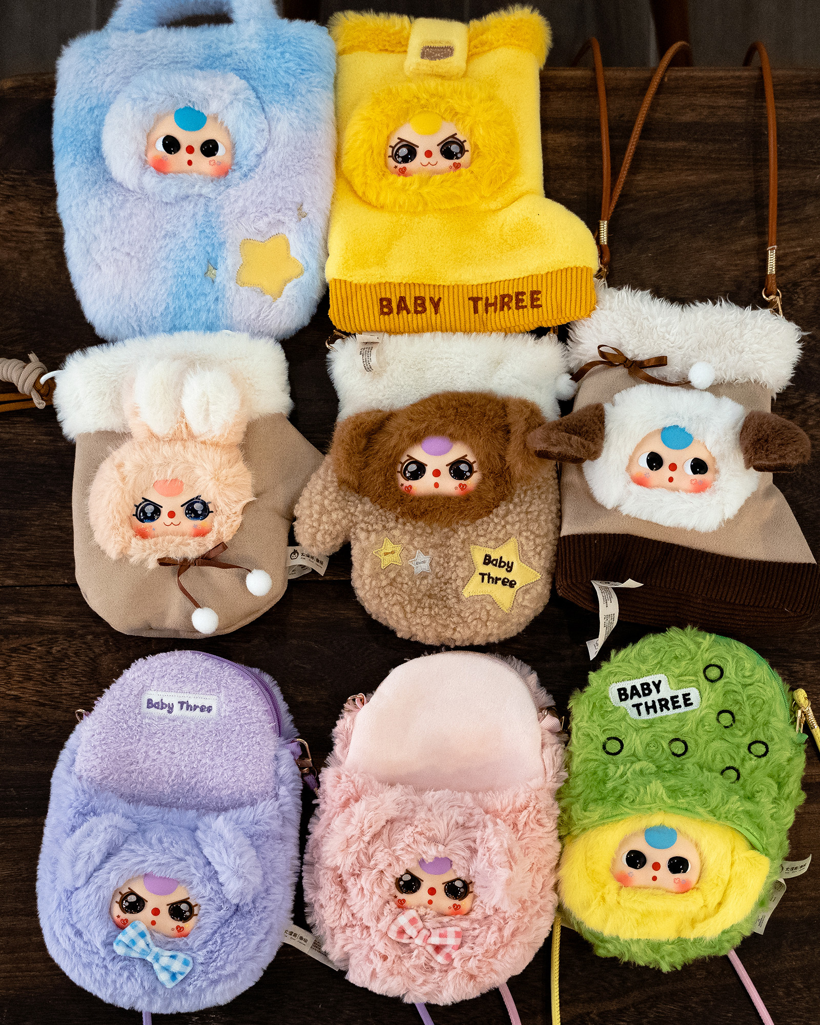 Baby Three - Phone Bag Plush Blind Box（Babythree Official）