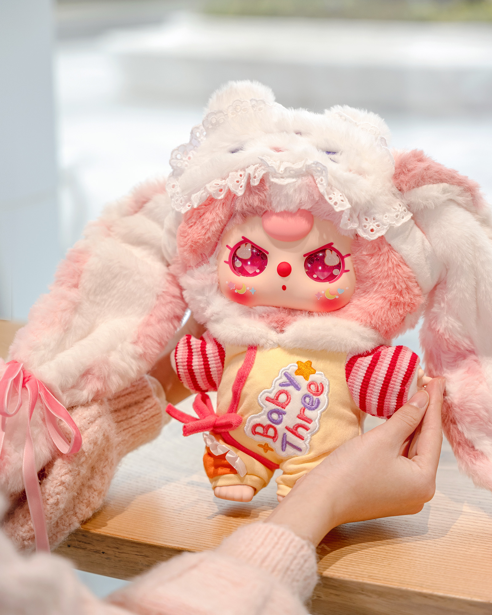 babythree おやすみ シリーズ 400 ⑮ うさぎ Baby Three 400% Good night baby set Lucky Bag（Babythree Official