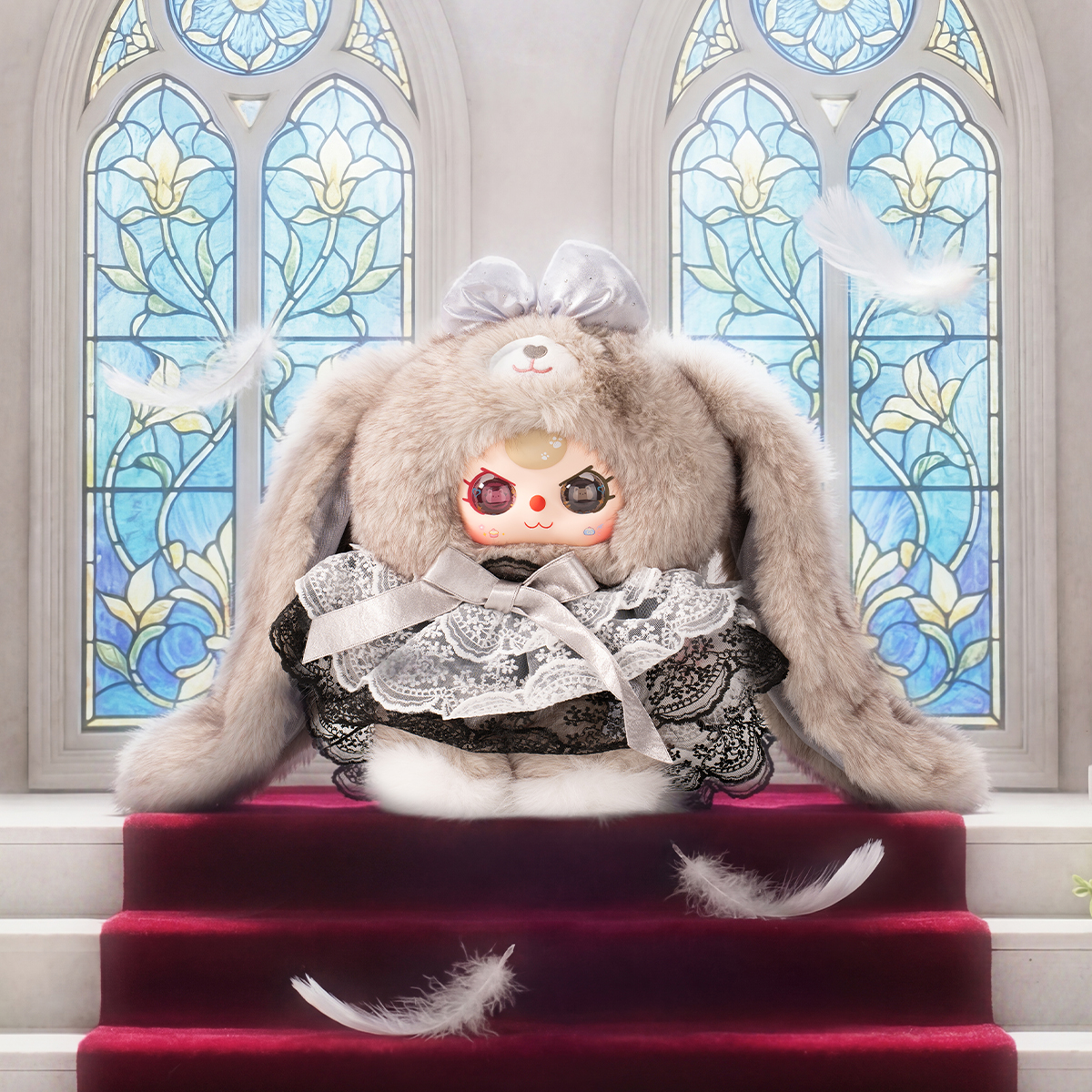Baby Three Sweetheart Baby V2 Series Plush Doll character close-up plush design