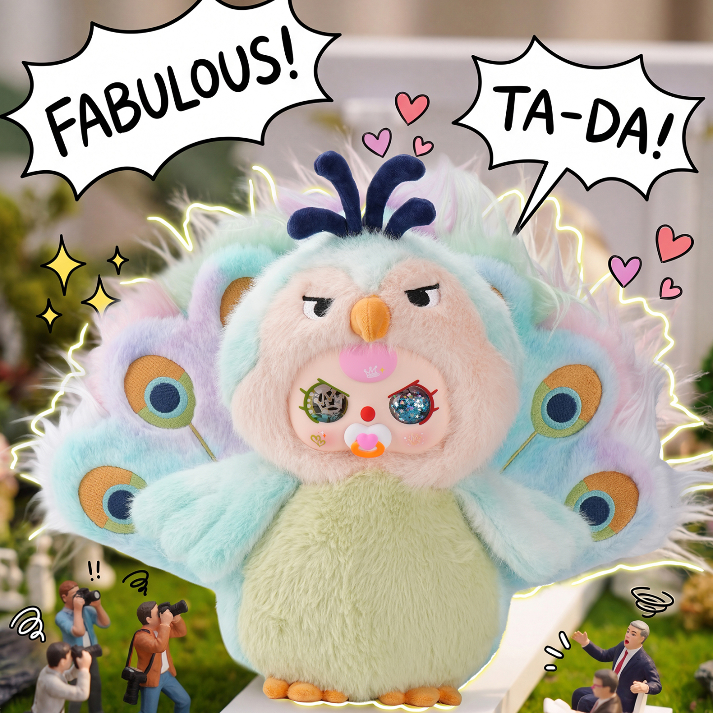 Baby Three - Quack Quack Fun 400% Series Plush Figure