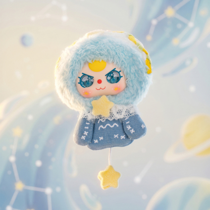 Baby Three Zodiac Guardian Planet Series Plush Charm collectible plush character design