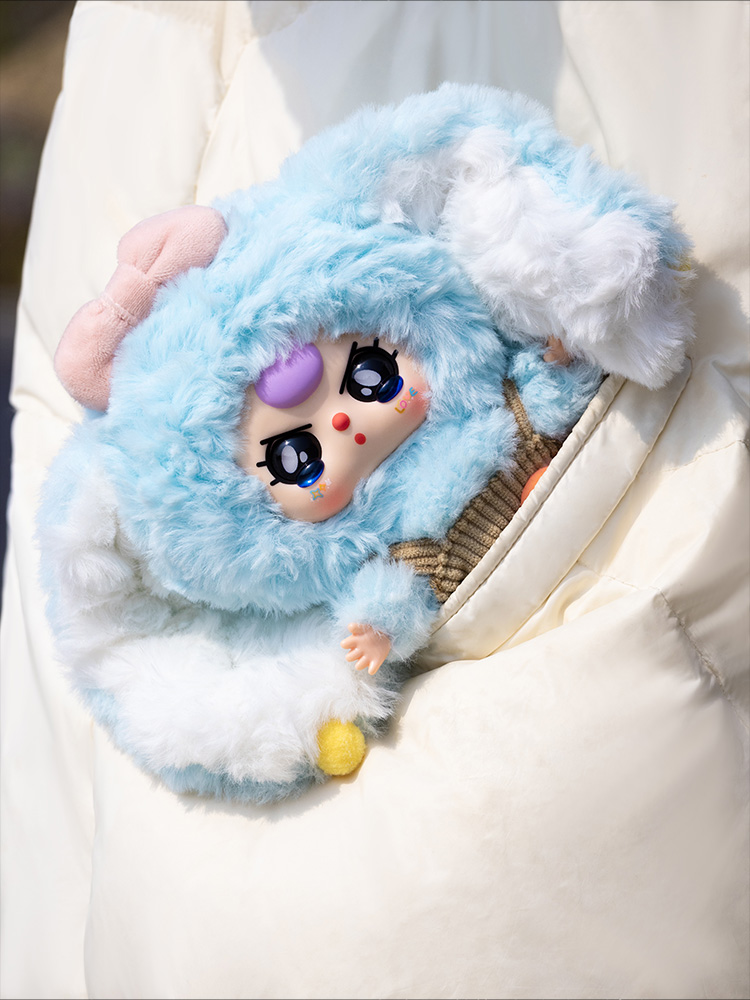 豪華ラッピング無料 Baby Box Blind Plush V2 Bunny Cute Macaron Rabbit Three ぬいぐるみ