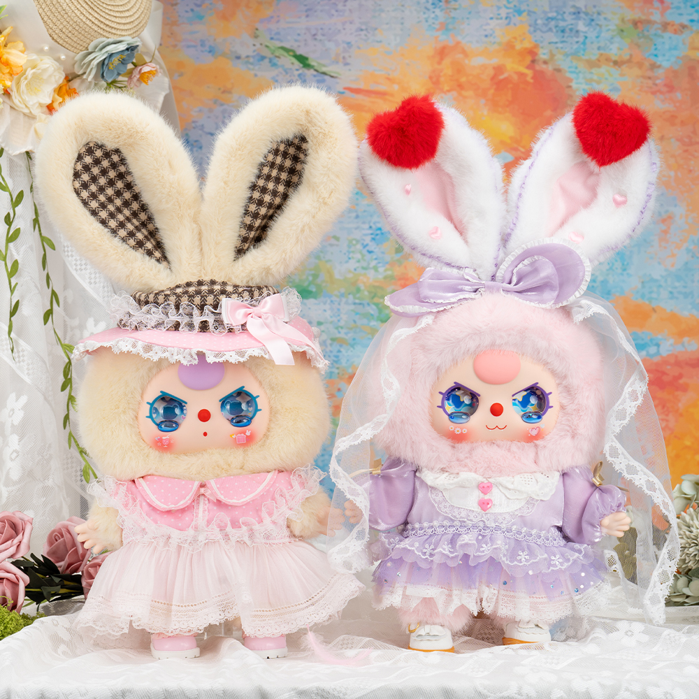 Baby Three Lolita’s Dream 400% Plush Blind Box character close-up plush design